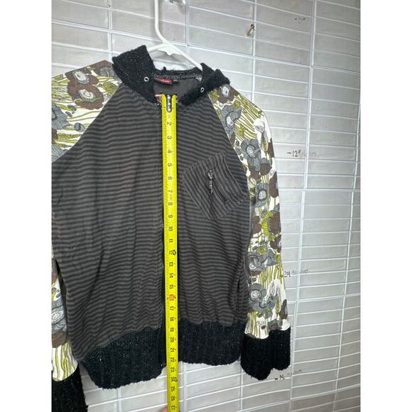 Ula SouthIsland NZ Zip Up Sweatshirt Women's XL Hoodie. unique - Picture 4 of 7